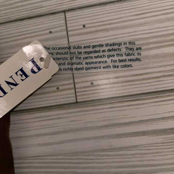 Vintage Pendleton silk linen women's pants size 16 - Picture 4 of 6